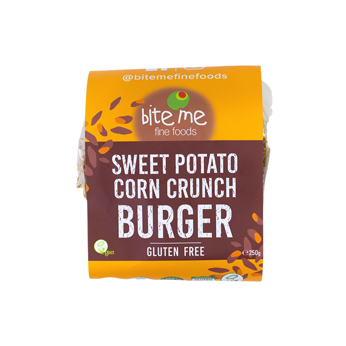 Bite Me Organic Sweet Potato Burgers 2 pack
