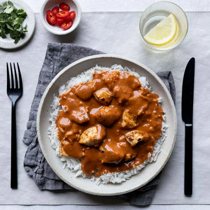 Chicken Butter Rice Box Organic Ready Made Meal - Butter Chicken & Rice 360g – Organicbox