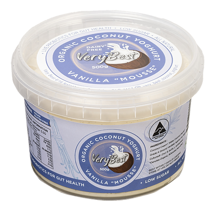 Organic Coconut Yoghurt Vanilla Mousse 500g