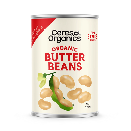 Ceres Organic Butter Beans 400g