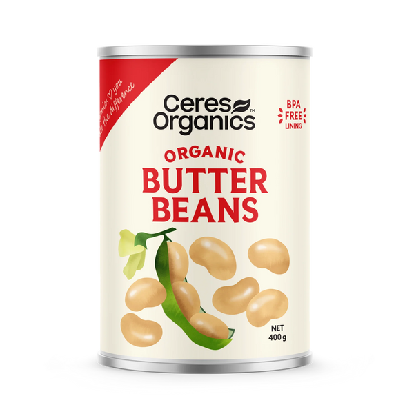 Ceres Organic Butter Beans 400g
