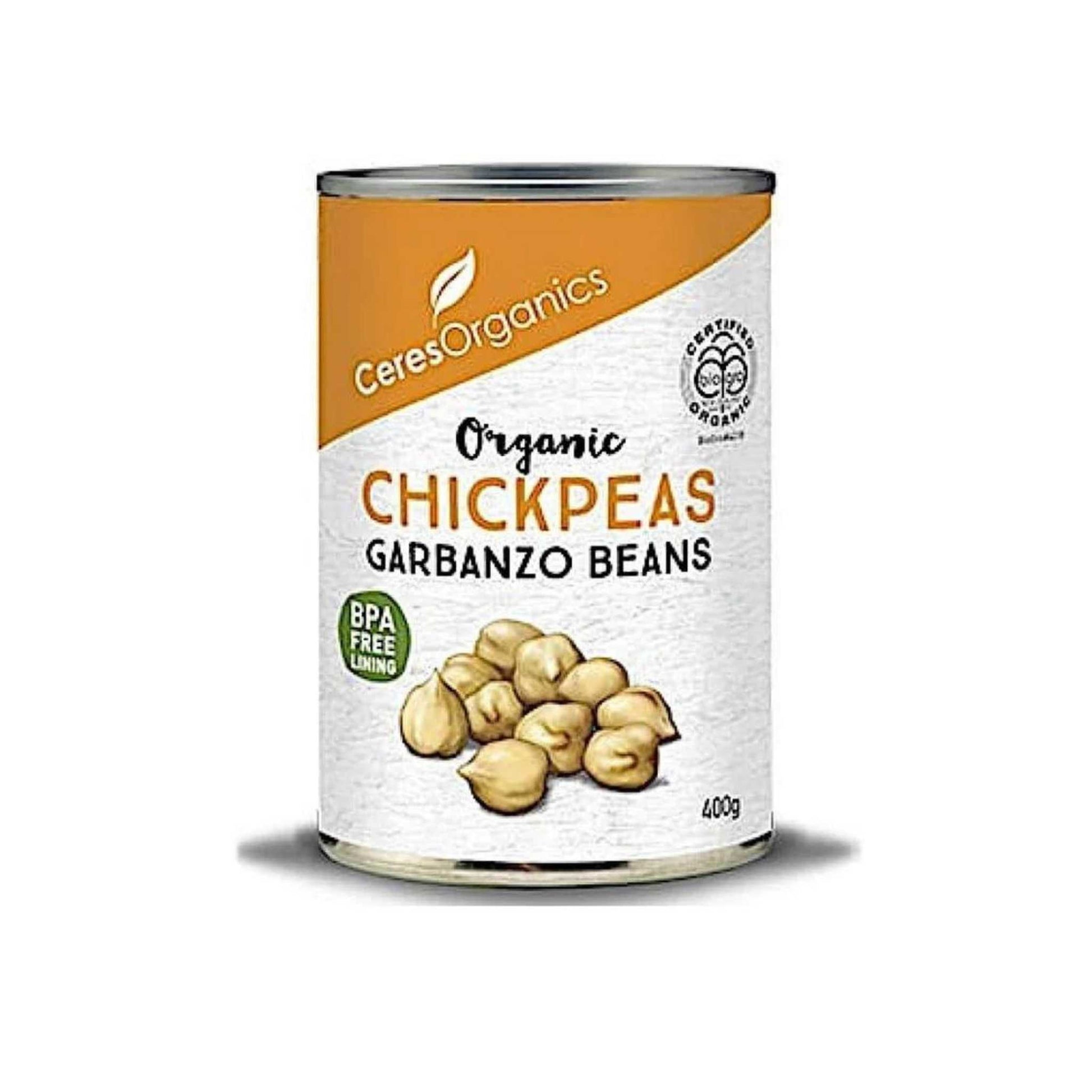 Ceres Organics Organic Chickpeas 400g