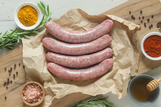 CTO Organic Beef, Honey & Rosemary Sausages 450-500g