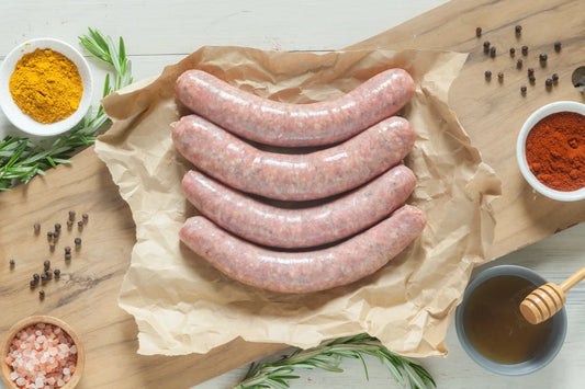 CTO Organic Lamb Honey & Rosemary Sausages 450g - Pres & GF