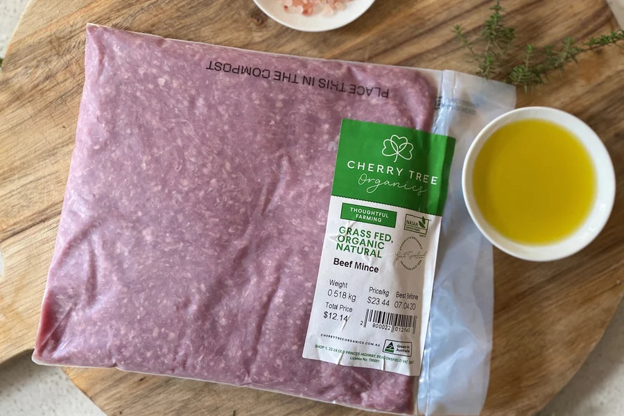 Organic Beef Mince 500g - preserv & GF