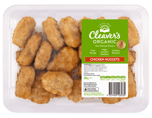 Cleaver's Organic Chicken Nuggets (300g)