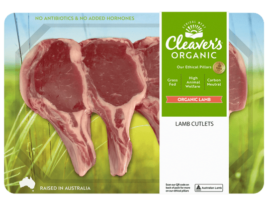 Cleaver's Organic Lamb Cutlets