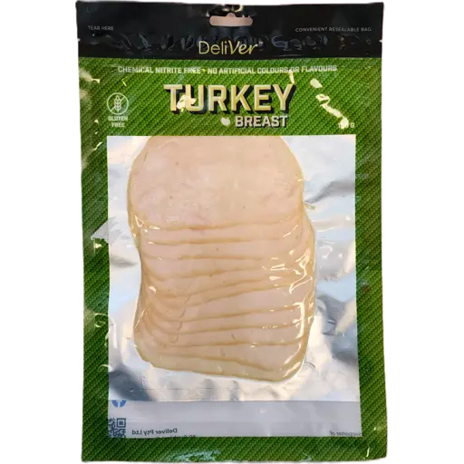 DeliVer Nitrite Free Turkey 150g sliced