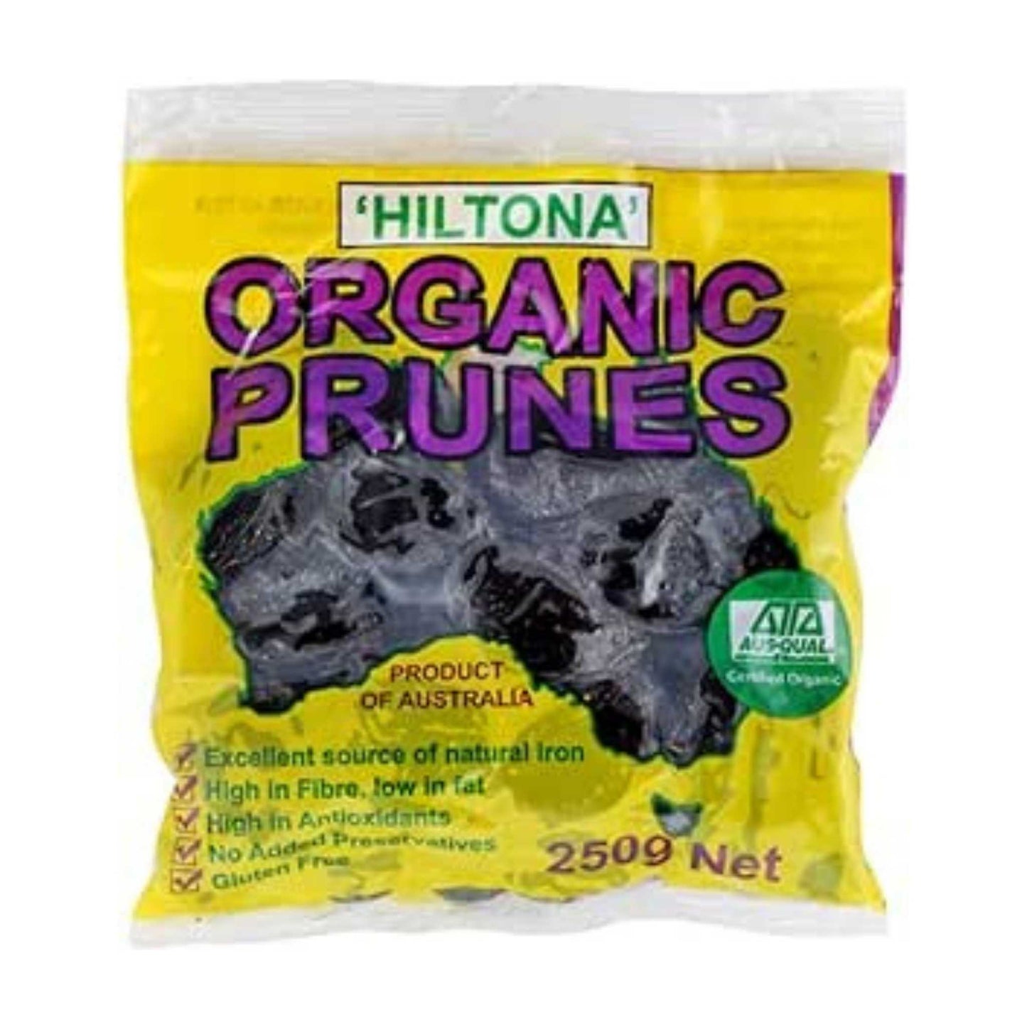 Organic Dried Prunes 250g