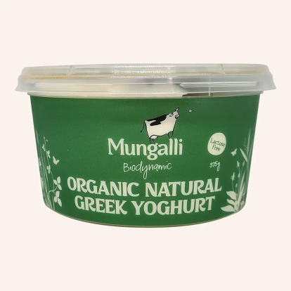 Mungalli Natural Greek Yoghurt 375g