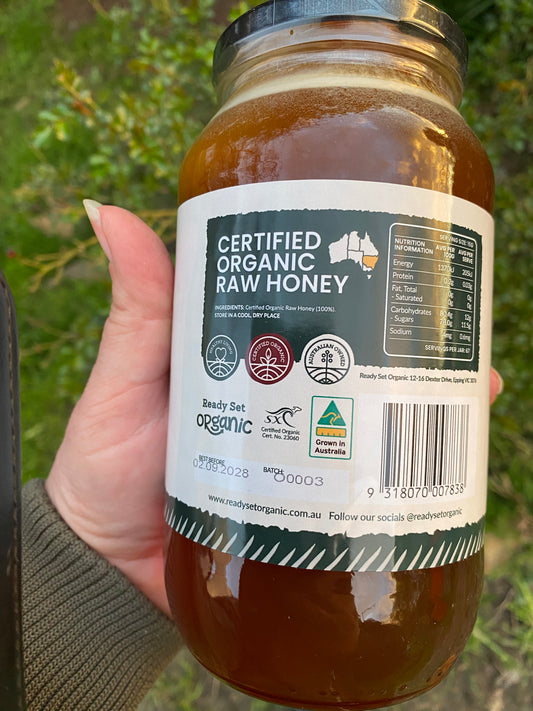Organic Raw Honey 1kg