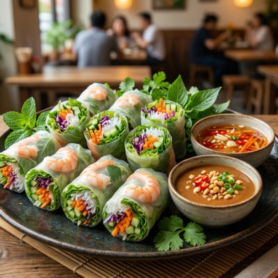 Fresh Veggie Spring Rolls
