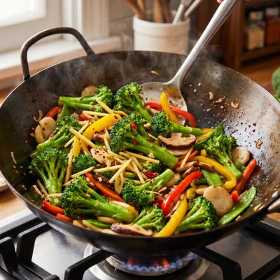 Ginger Broccoli Stir Fry