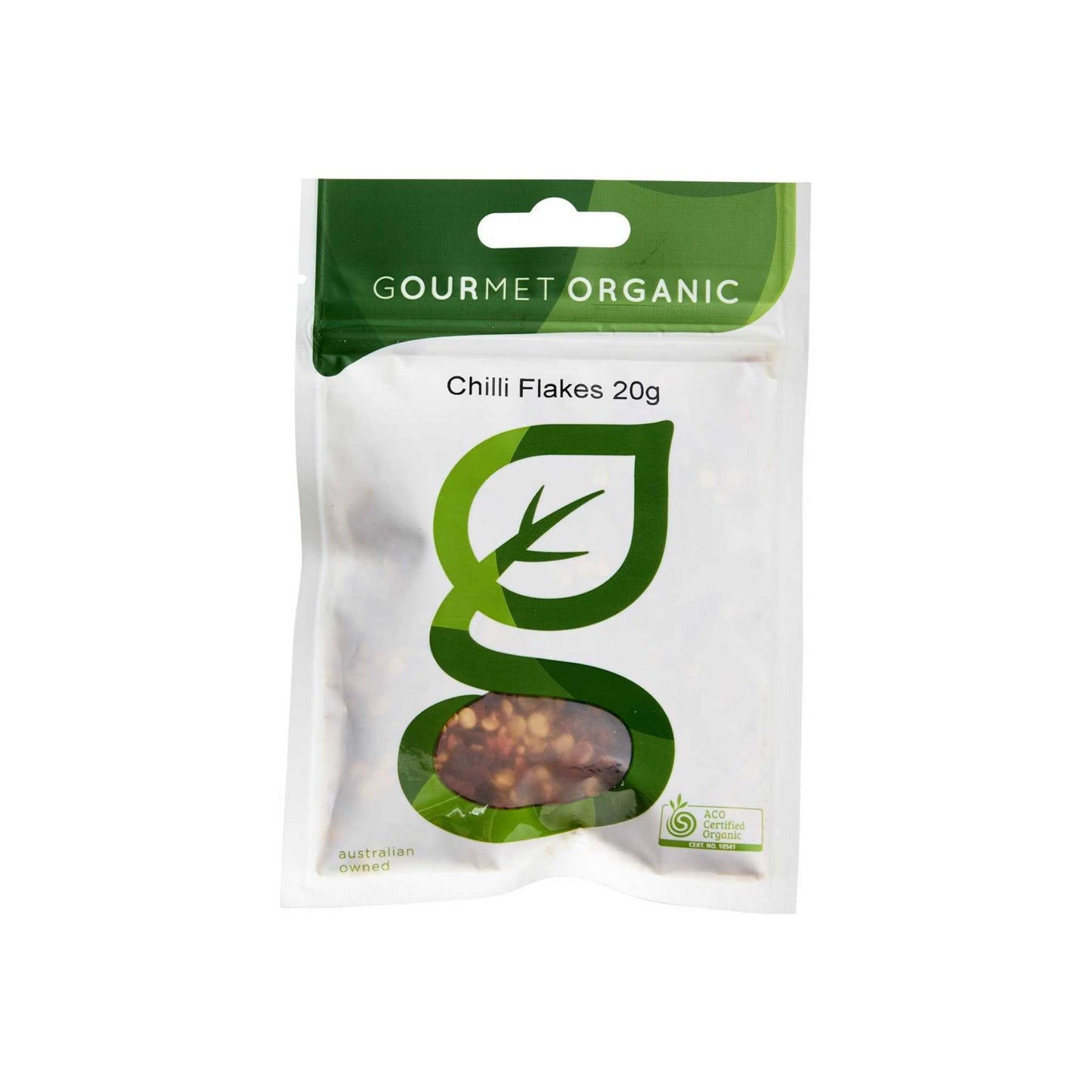 Gourmet Organic Chilli Flakes 20g