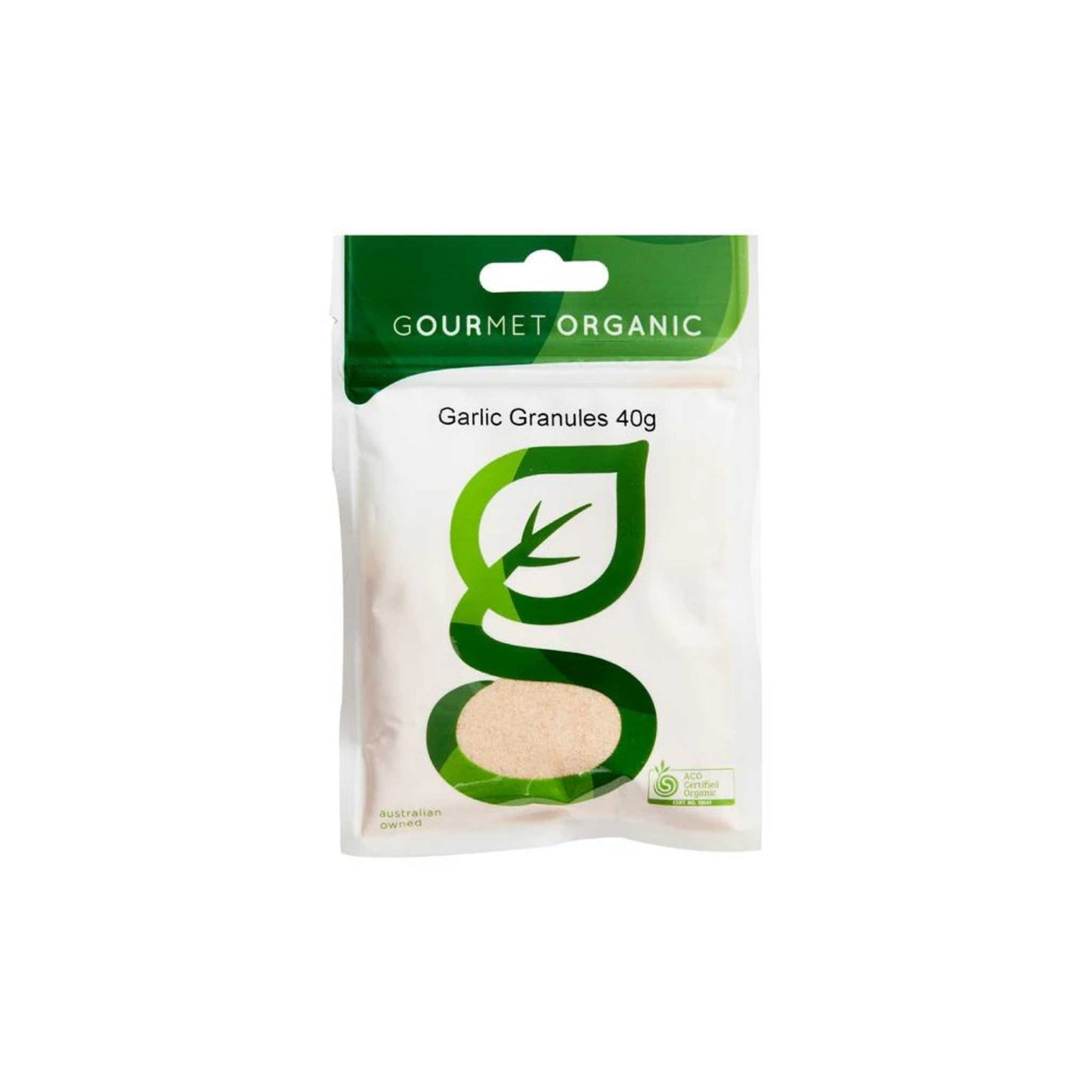 Gourmet Organic Garlic Granules 40g