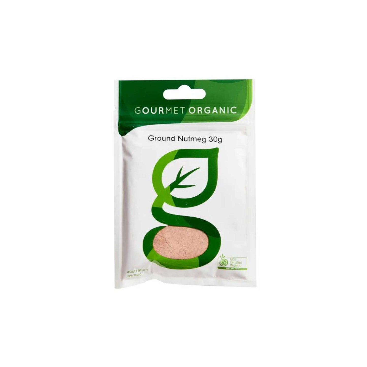 Gourmet Organic Ground Nutmeg 30g