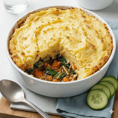 Hearty Beef & Silverbeet Cottage Pie