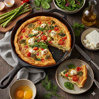 Loaded Veggie Frittata
