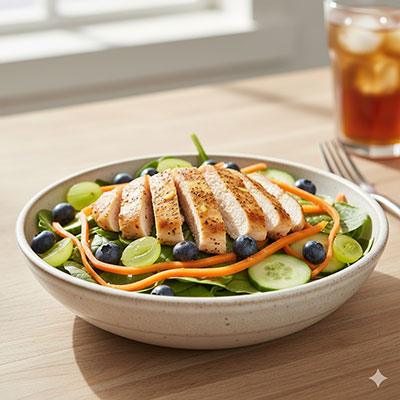 Lemon & Herb Chicken Summer Salad