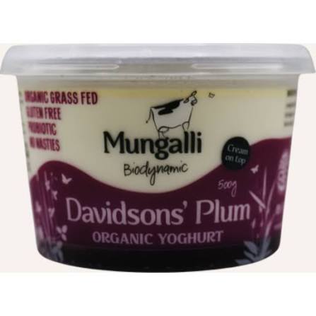 Mungalli Biodynamic Davidson's Plum Yoghurt 500g