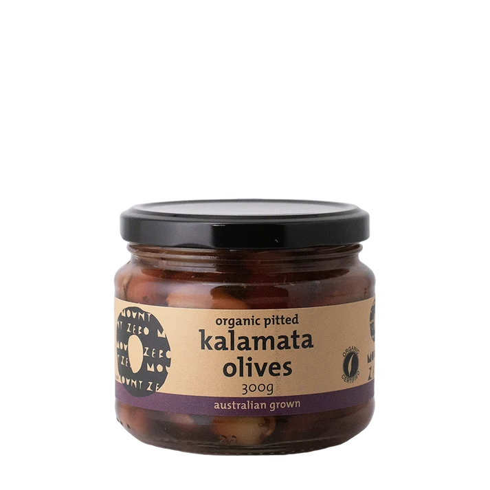 Organic Kalamatta Pitted Olives 300g