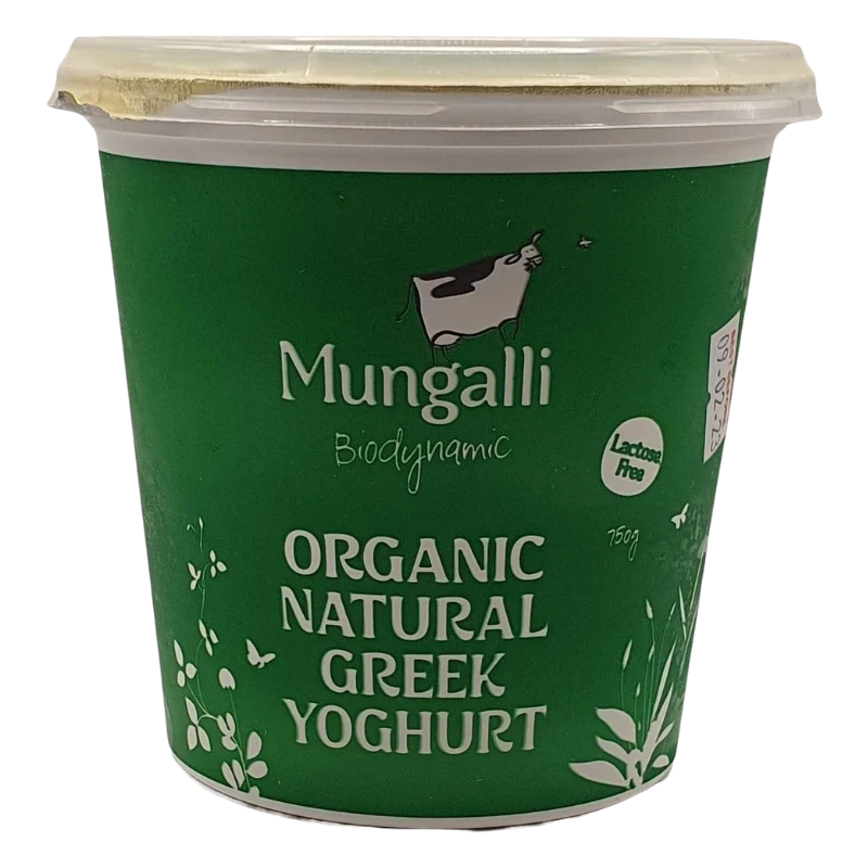 Mungalli Natural Greek Yoghurt 800g