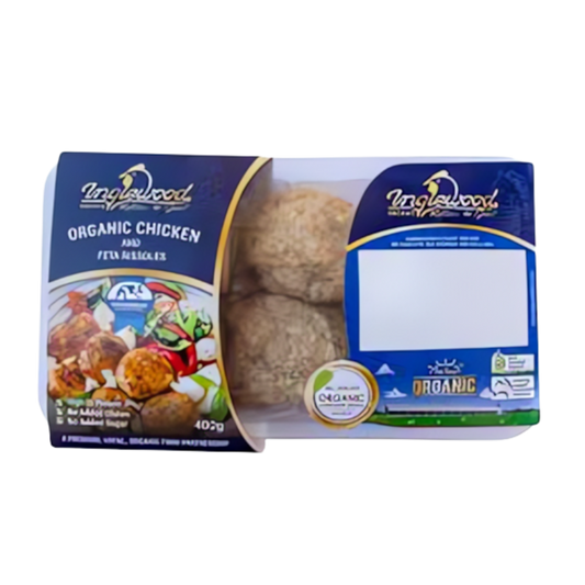ORGANIC Chicken Feta Rissoles