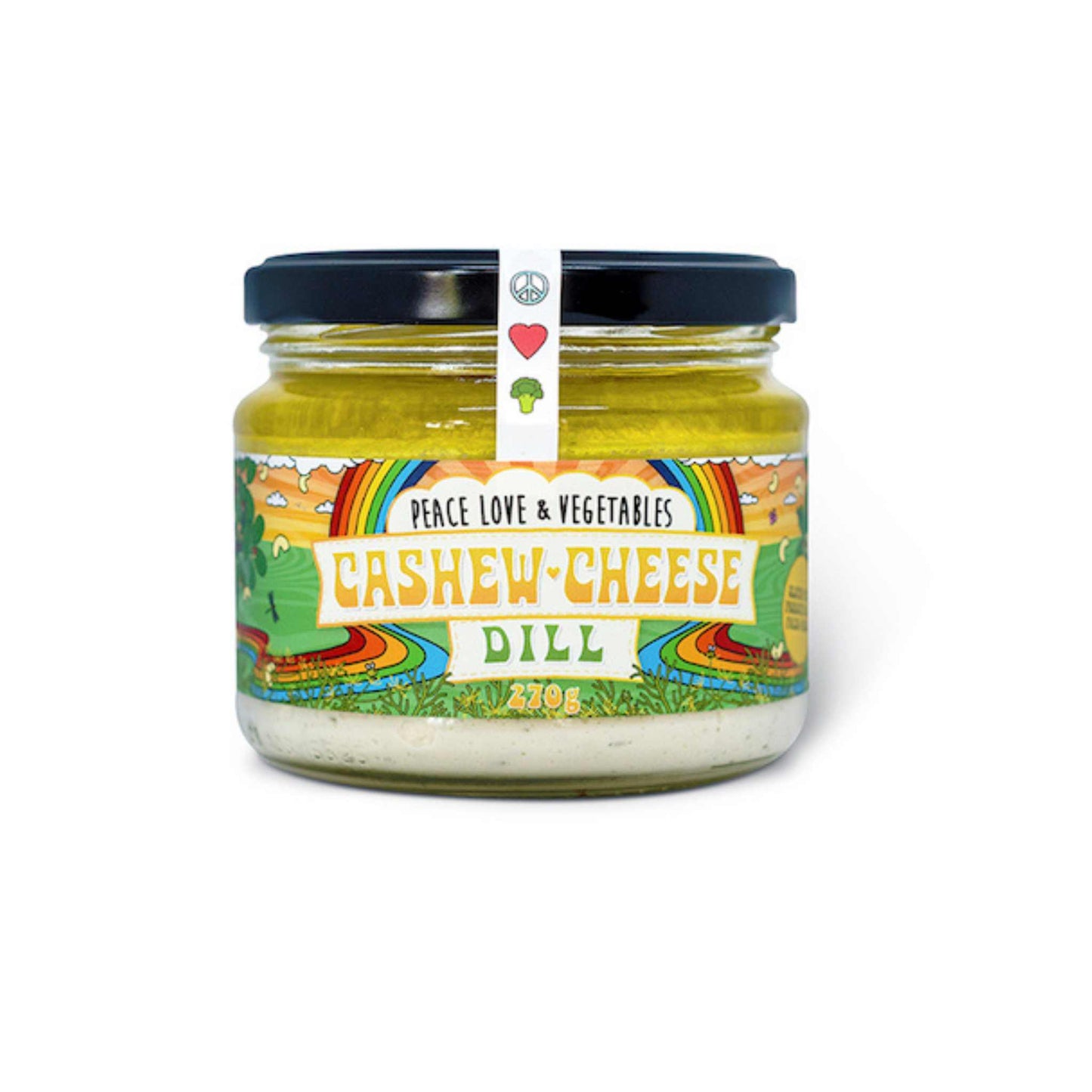 Peace Love & Vegetables Organic Dill Cashew Cheese 270g