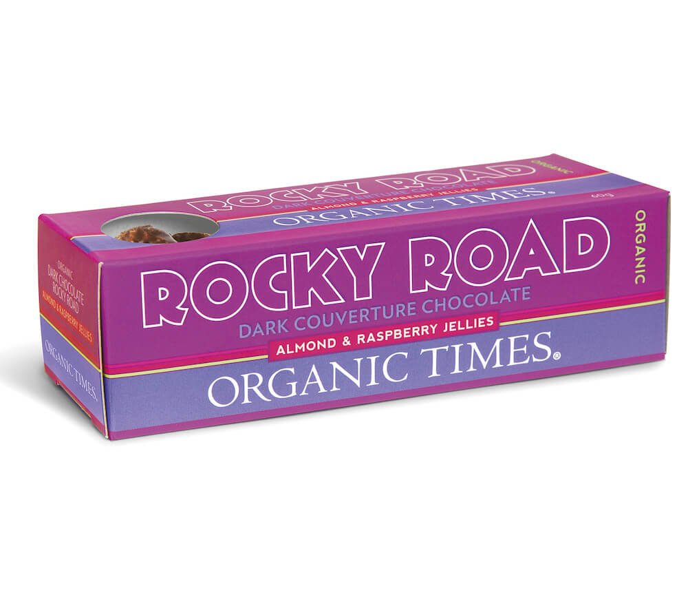 Organic Times Dark Rocky Road 60g