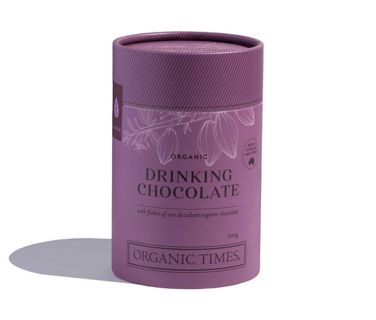 Organic Times Drinking Chocolate 200g