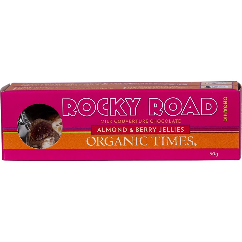 Organic Times Milk Rocky Road 60g