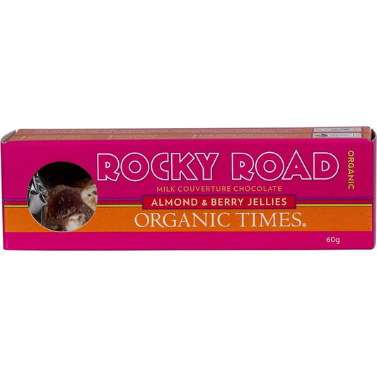 Organic Times Milk Rocky Road 60g