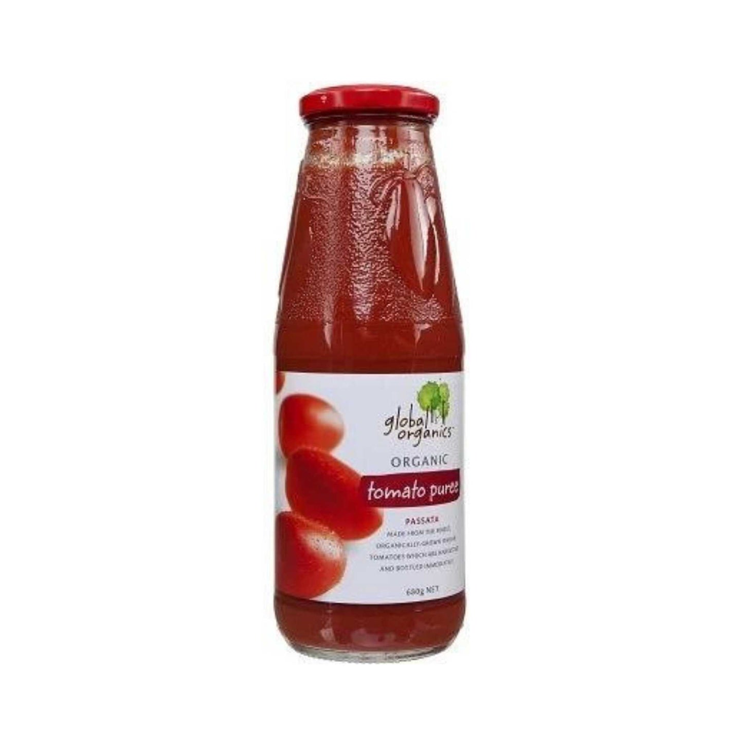 Global Organics Organic Tomato Passata Pureed 680g