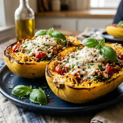 Roasted Spaghetti Squash Bowls