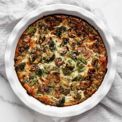 Roasted Vegetable, Bean & Spinach Bake