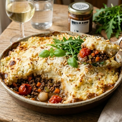 Rustic Beef & Cauliflower Cottage Pie