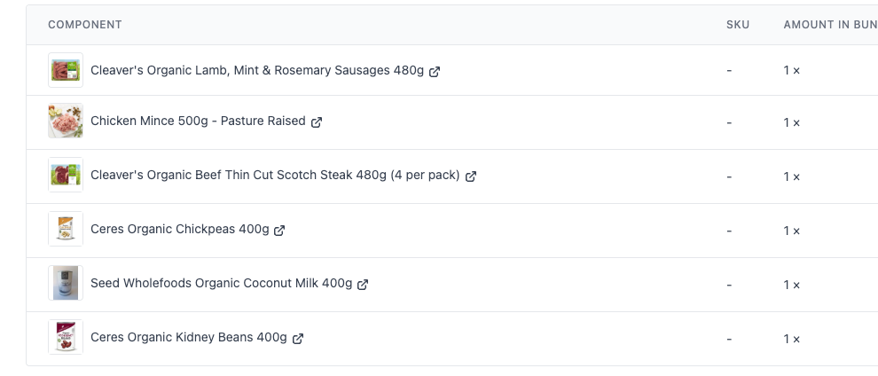 Week 36 MEATS + SELECT GROCERY LINES for the Large Mixed Produce Box Week 36