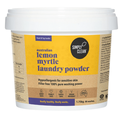 Simply Clean Lemon Myrtle Laundry Powder 1.75kg