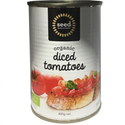Seed Wholefoods Organic Diced Tomatoes 400g