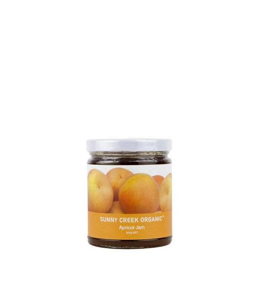 Sunny Creek Organic Apricot Jam 310g