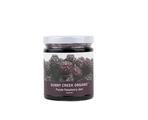 Sunny Creek Organic Purple Raspberry Jam 310g