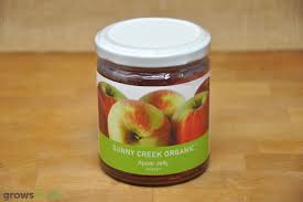 Sunny Creek Organic Apple Jelly Jam 310g