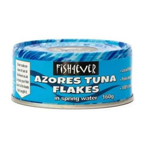 Fish4Ever Sustainable Tuna Flakes in Spring Water 160g