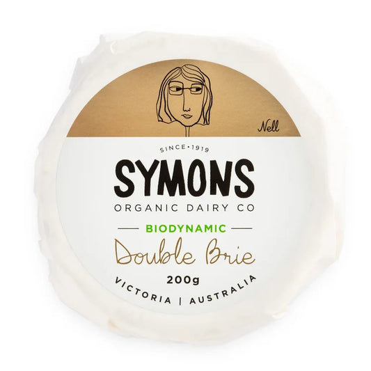 Symons Organic Dairy Double Brie 200g