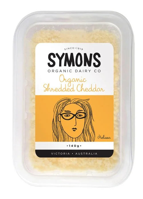 Symons Organic Shredded Cheddar Cheese 200g