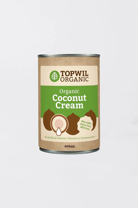 Topwil Organic Coconut Cream 400ml
