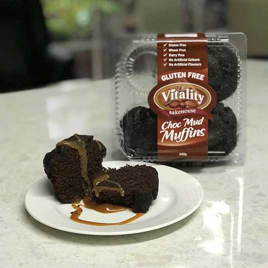 Vitality GF Muffin Choc Mud- Gluten Free
