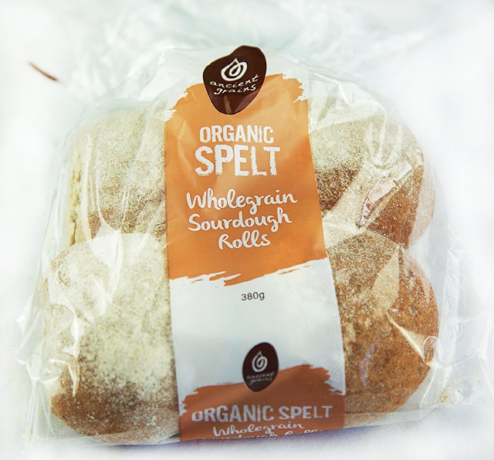 Ancient Grains Spelt Rolls 4 Pack 380g