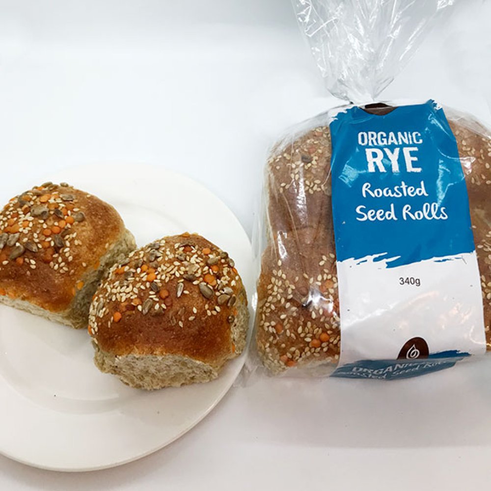 Ancient Grains Roasted Seed Rolls 4 pack