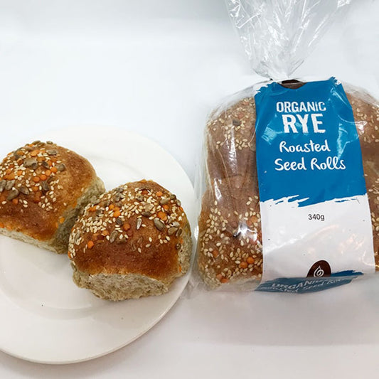 Ancient Grains Roasted Seed Rolls 4 pack